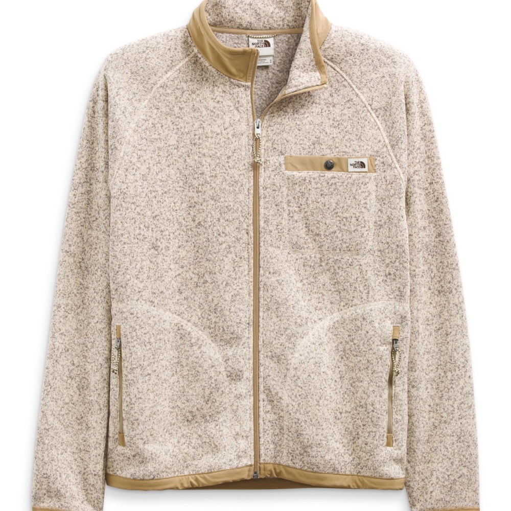 Men's the north face Gordon lyons Beige Full-Zip Sweater - Picture 2 of 12